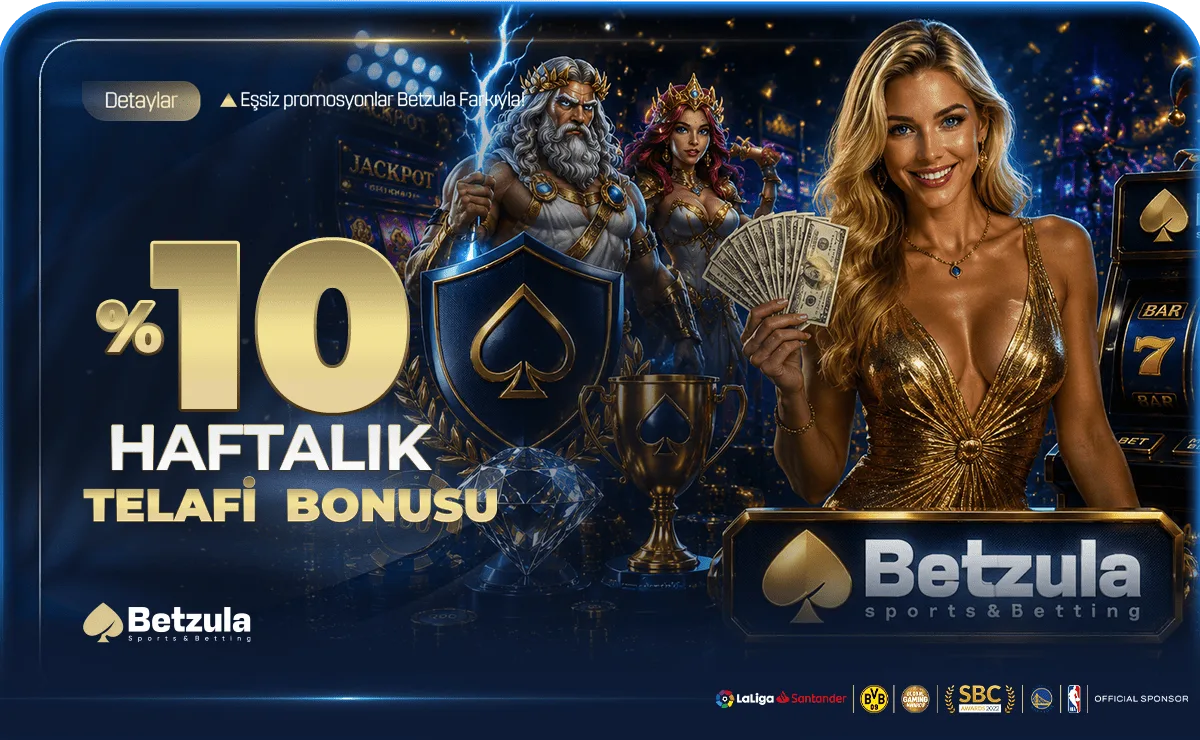 Betzula %10 Haftalık Telafi Bonusu