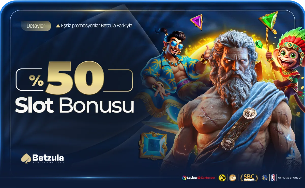 Betzula %50 Slot Yatırım Bonusu